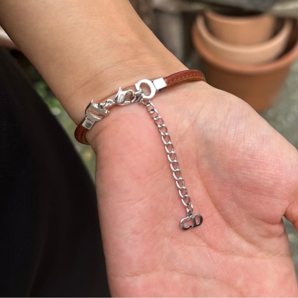 🌷Dior Leather Ribbon Bracelet - Picture 3 of 7